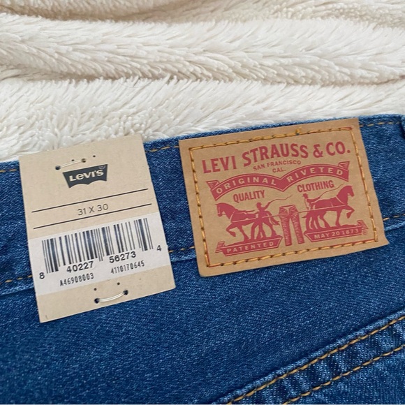 NWT Levi's Middy Straight medium wash jeans 31x30 - Picture 6 of 7
